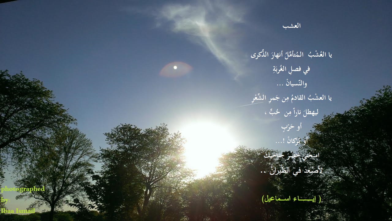 -قصيدة تفعيلة - العشب